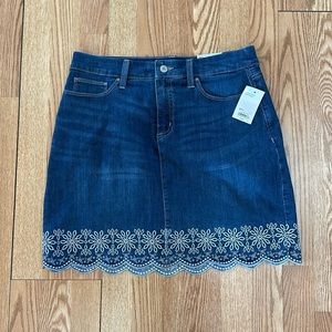 Croft&Barrow women’s jean skort